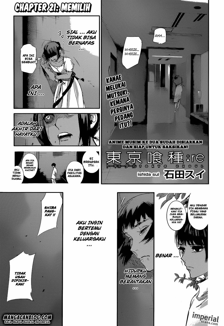 Tokyo Ghoul:re Chapter 21