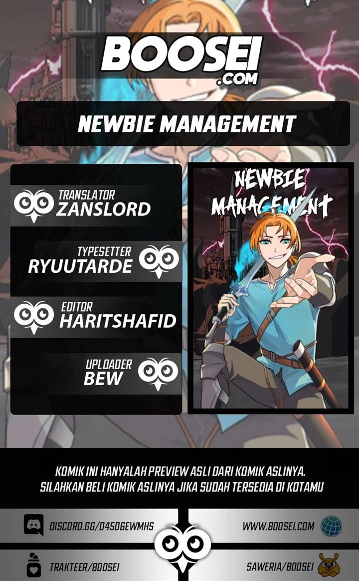 Newbie Management Chapter 10