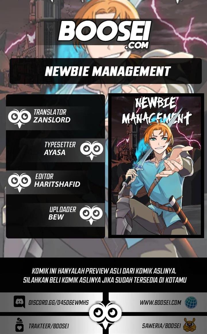 Newbie Management Chapter 12