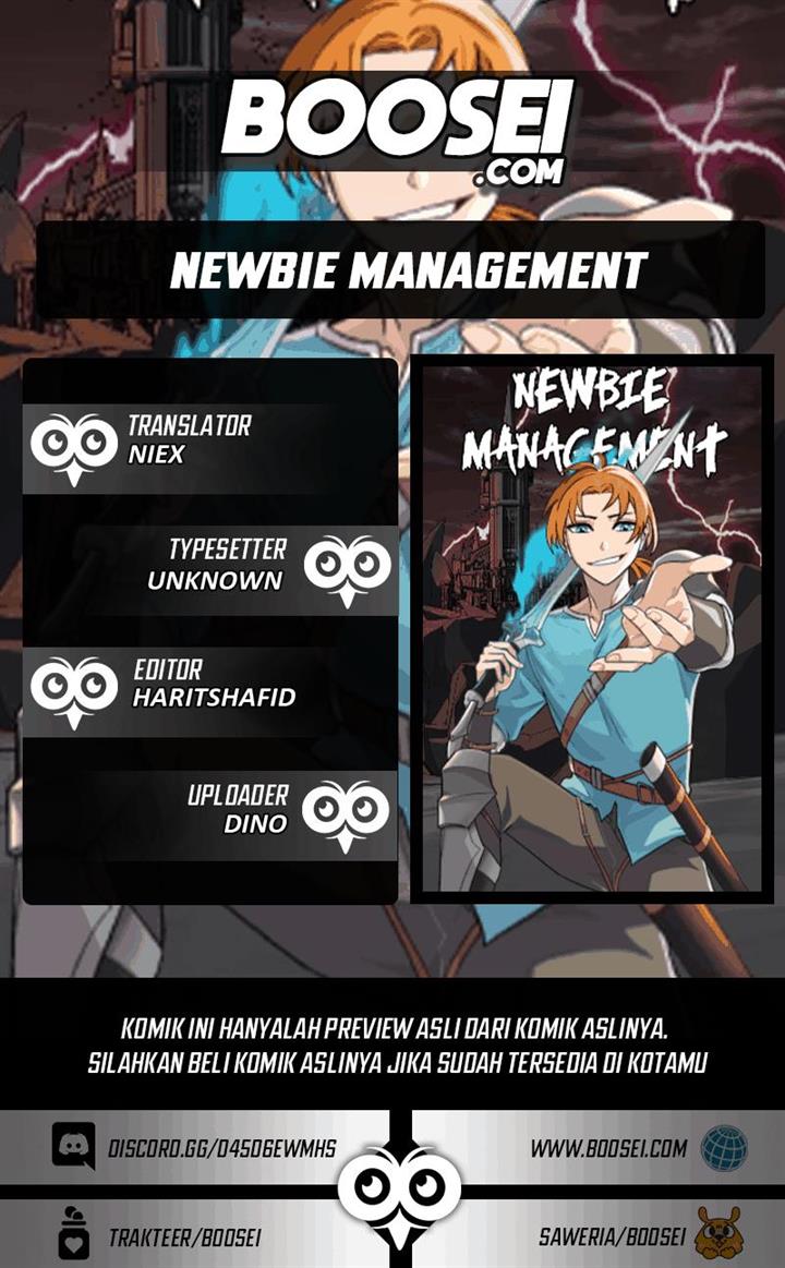 Newbie Management Chapter 3