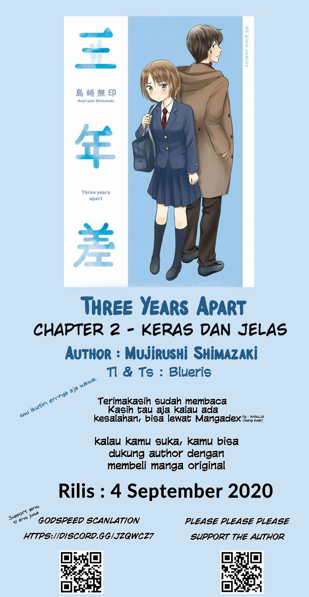 Three Years Apart Chapter 2