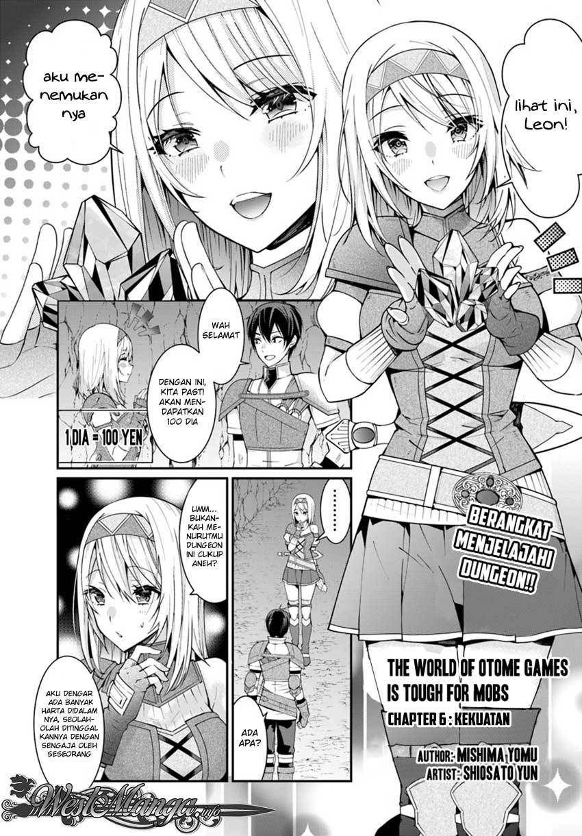 Otome Game Sekai wa Mob ni Kibishii Sekai Desu Chapter 6