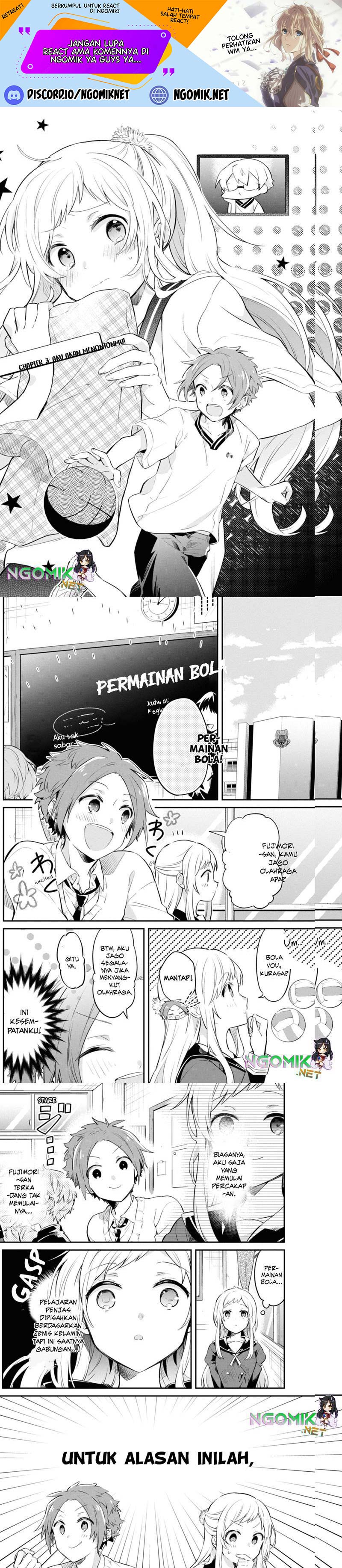 Kimi no Yokogao shika Mirenai Chapter 3