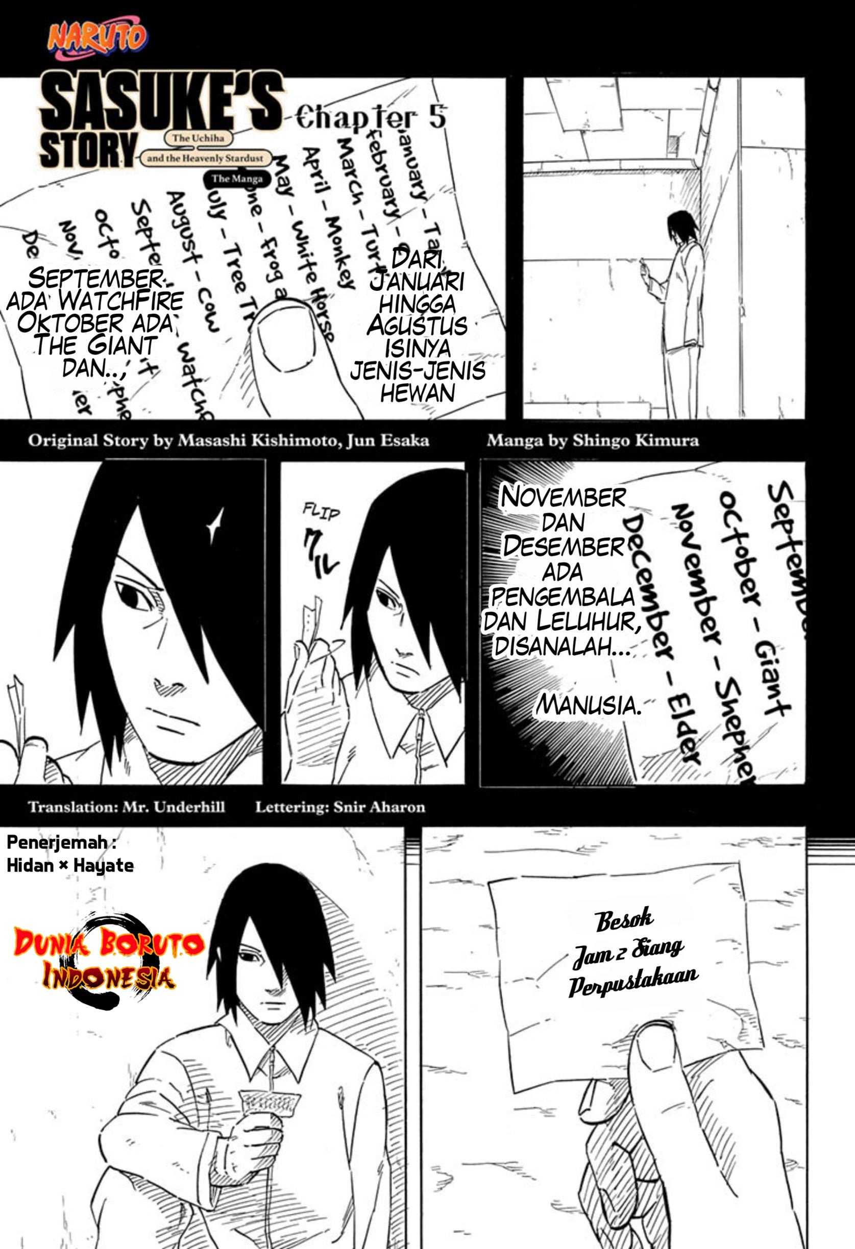 Naruto Sasuke’s Story The Uchiha And The Heavenly Stardust Chapter 5