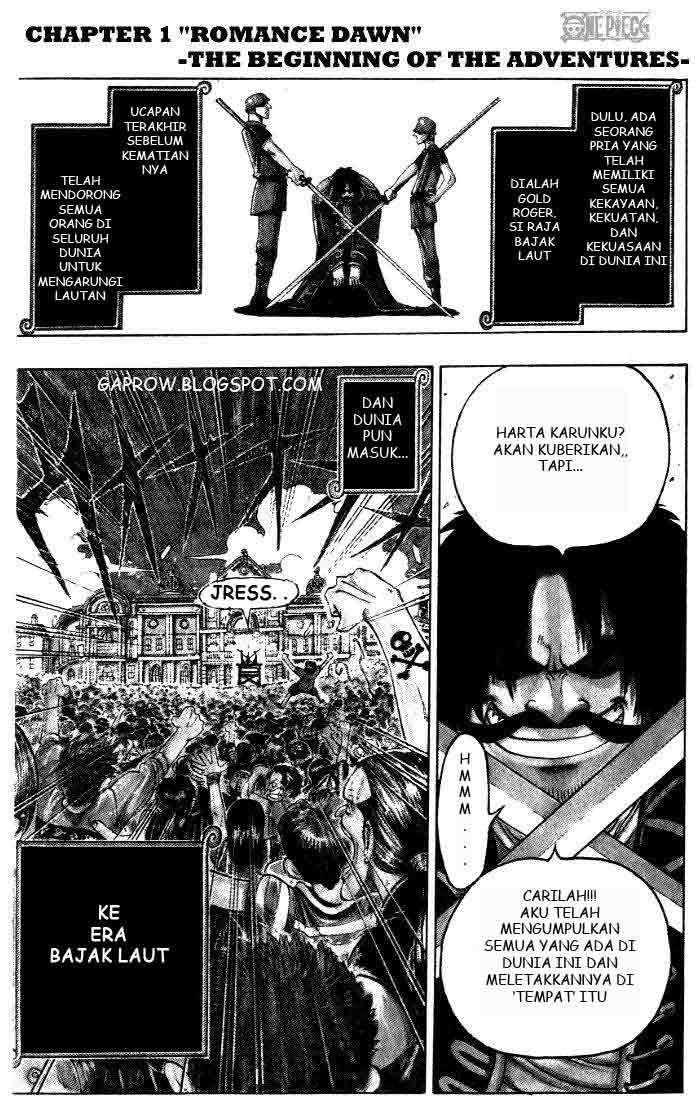 One Piece Chapter 1