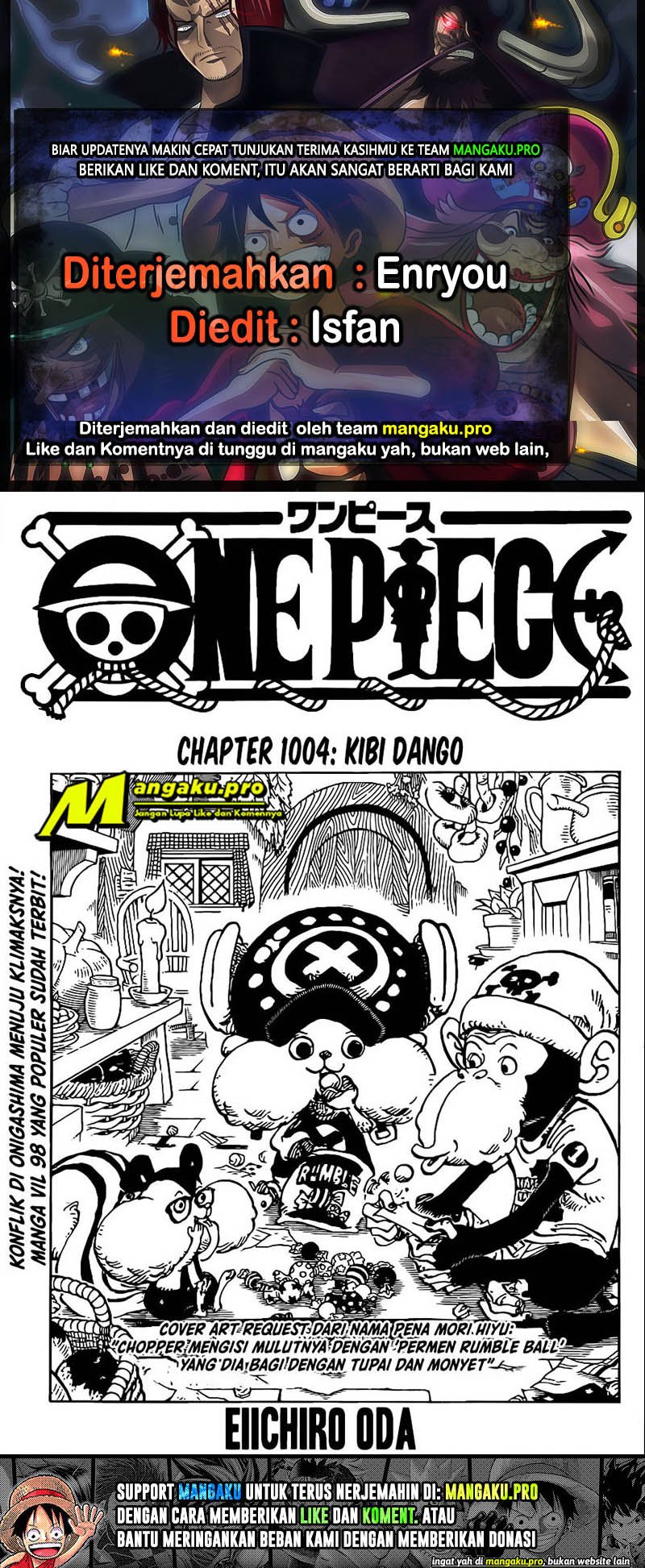 One Piece Chapter 1004