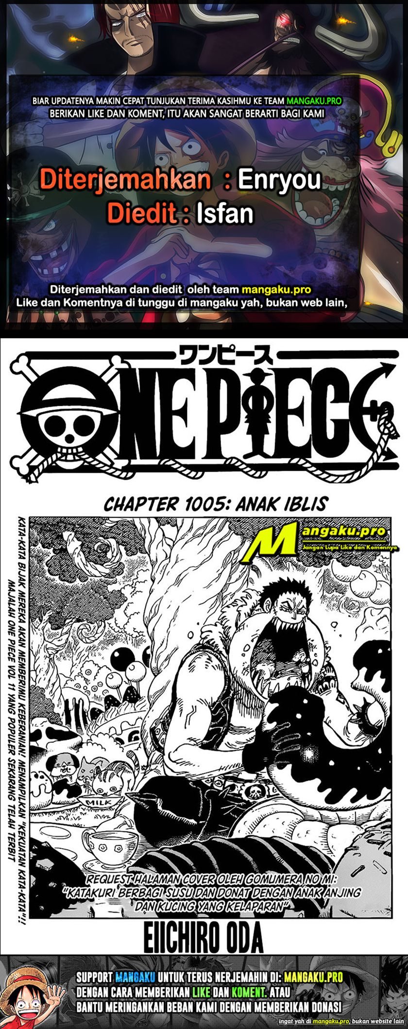 One Piece Chapter 1005