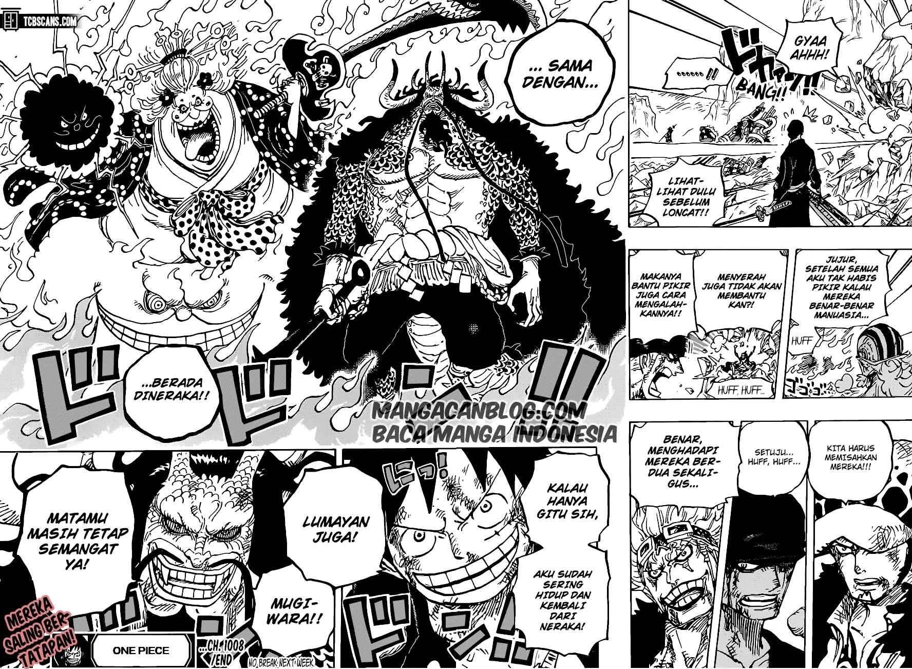 One Piece Chapter 1008