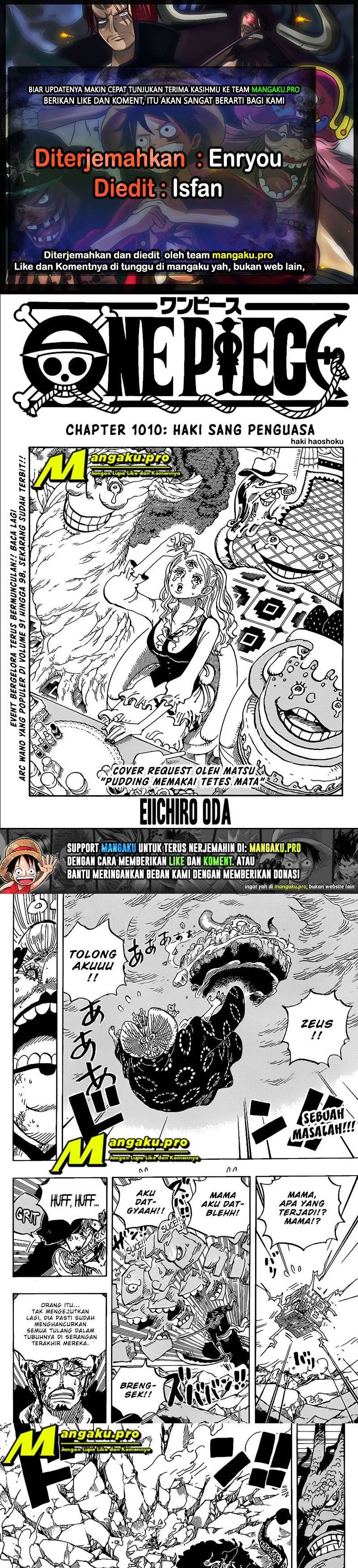 One Piece Chapter 1010