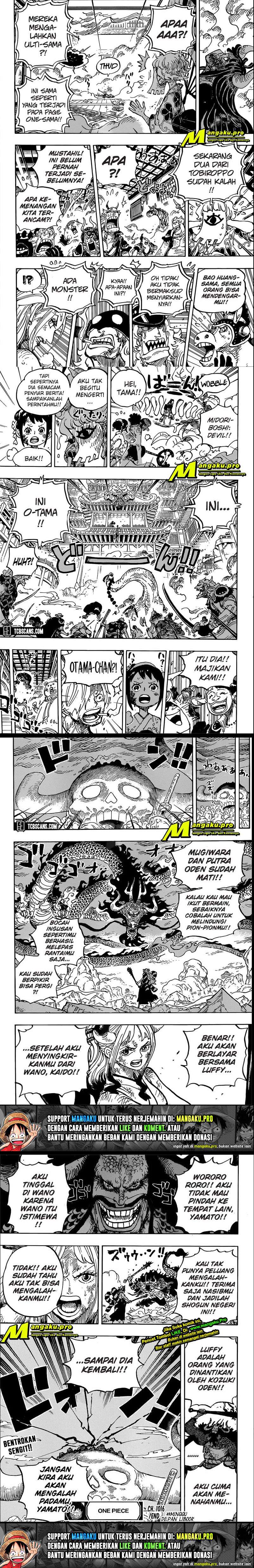 One Piece Chapter 1016