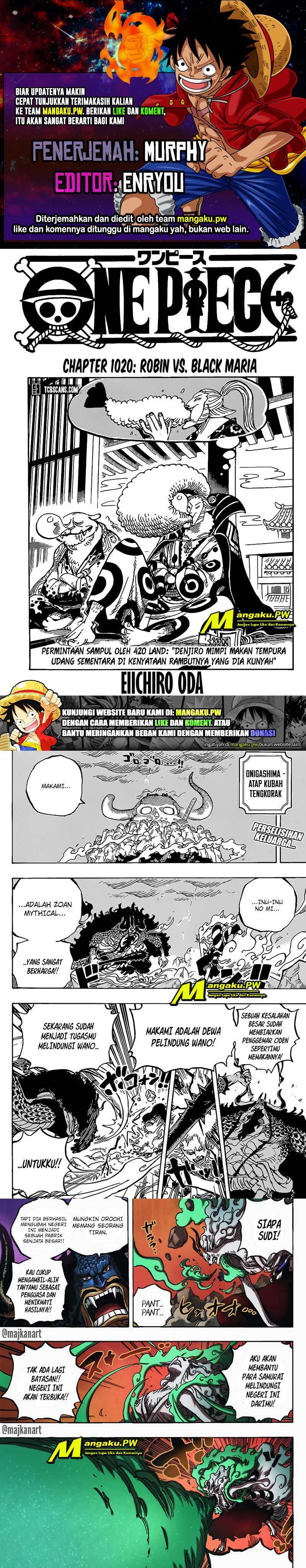 One Piece Chapter 1020