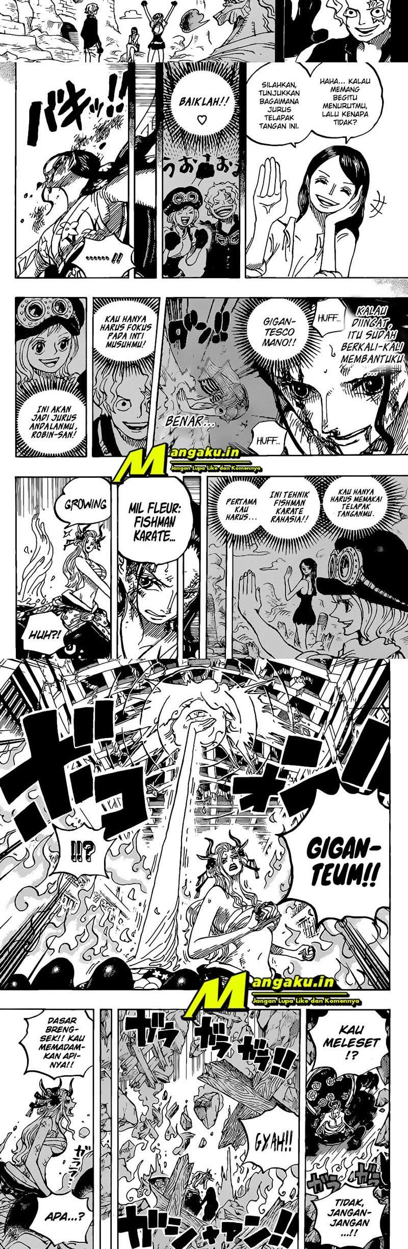 One Piece Chapter 1021