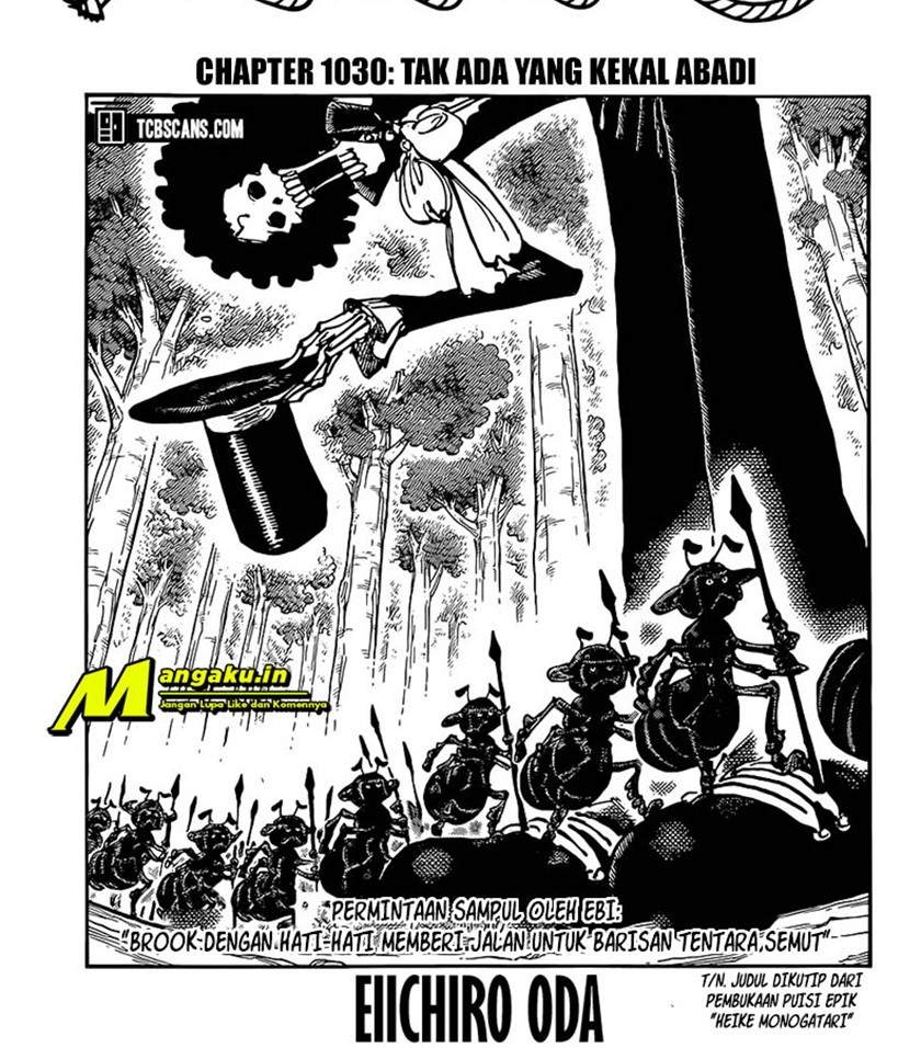 One Piece Chapter 1030