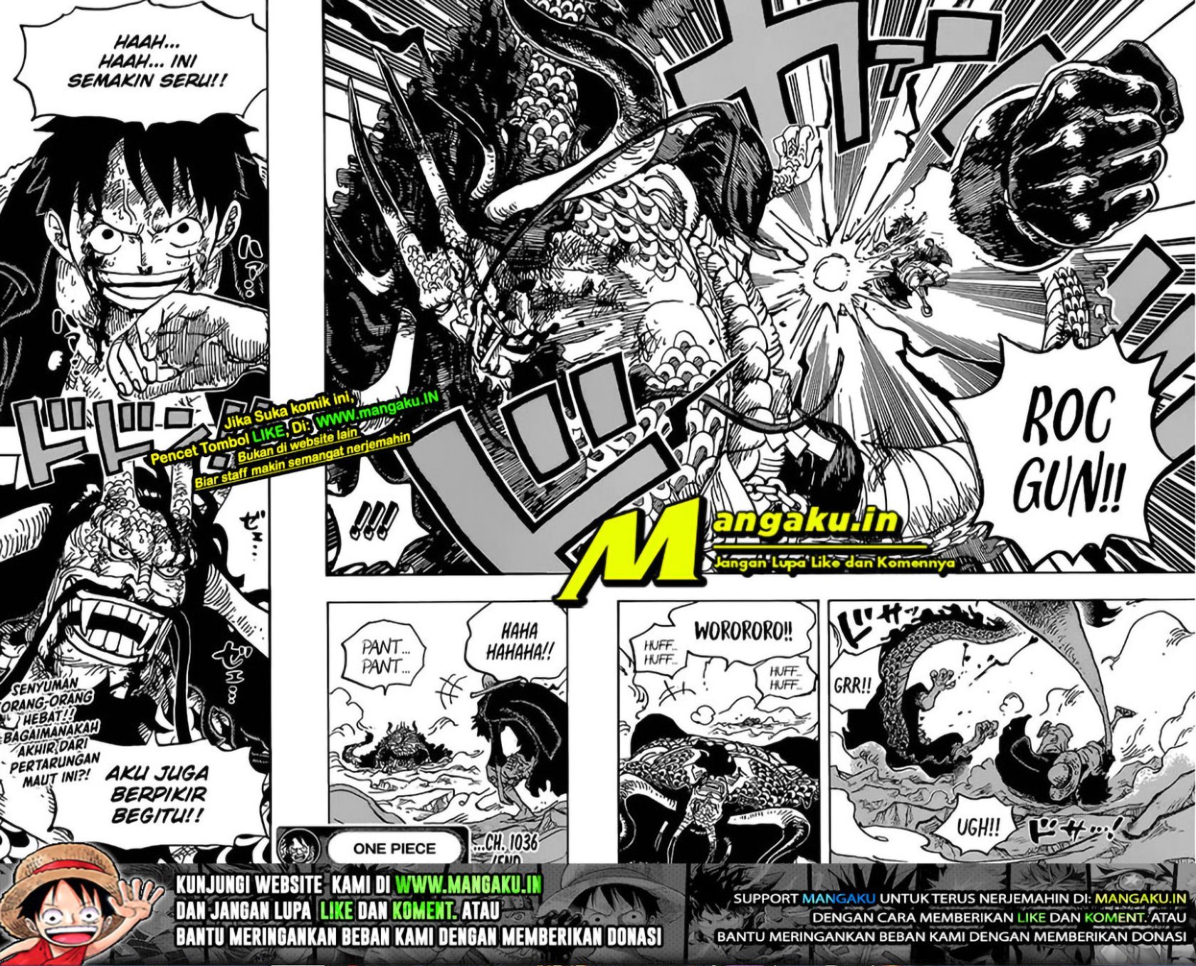 One Piece Chapter 1036