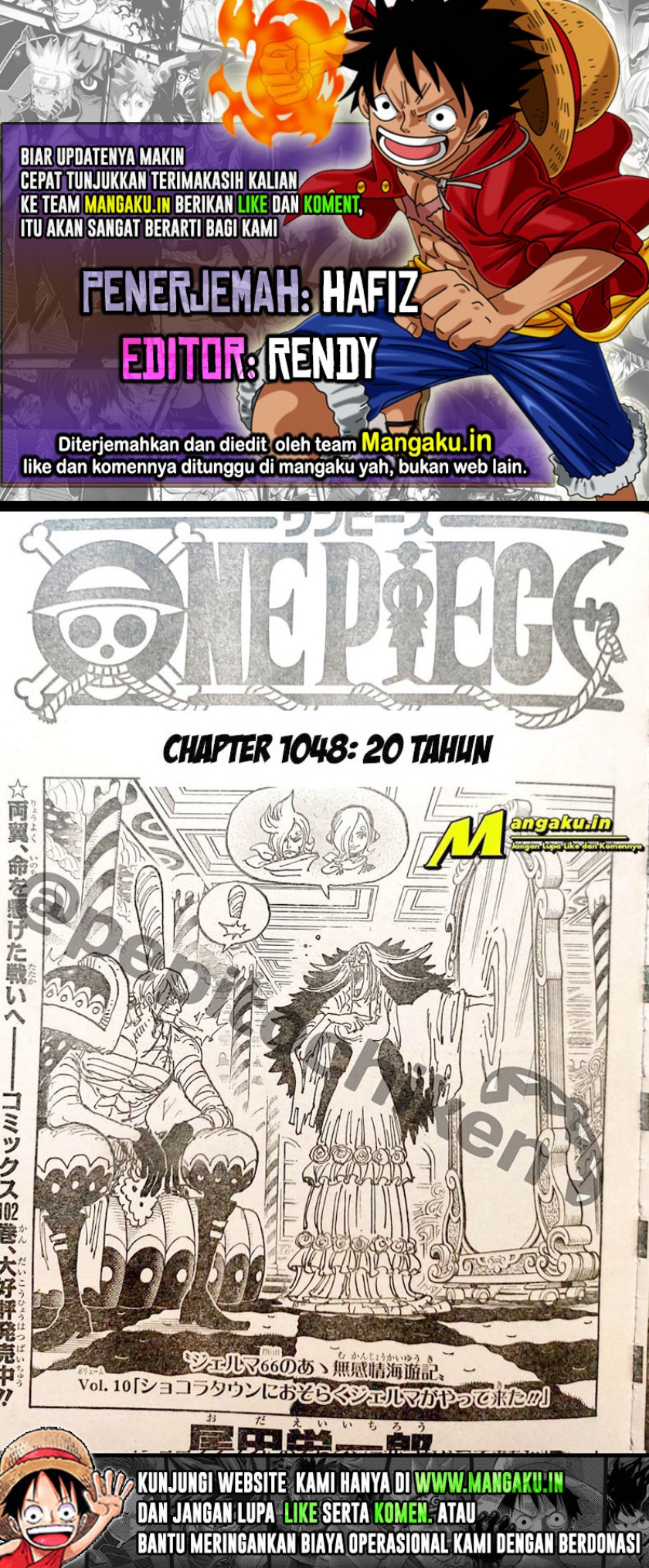 One Piece Chapter 1048