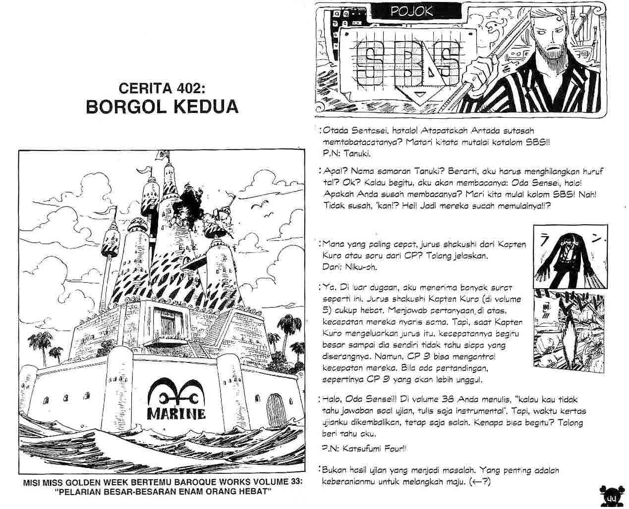 One Piece Chapter 402