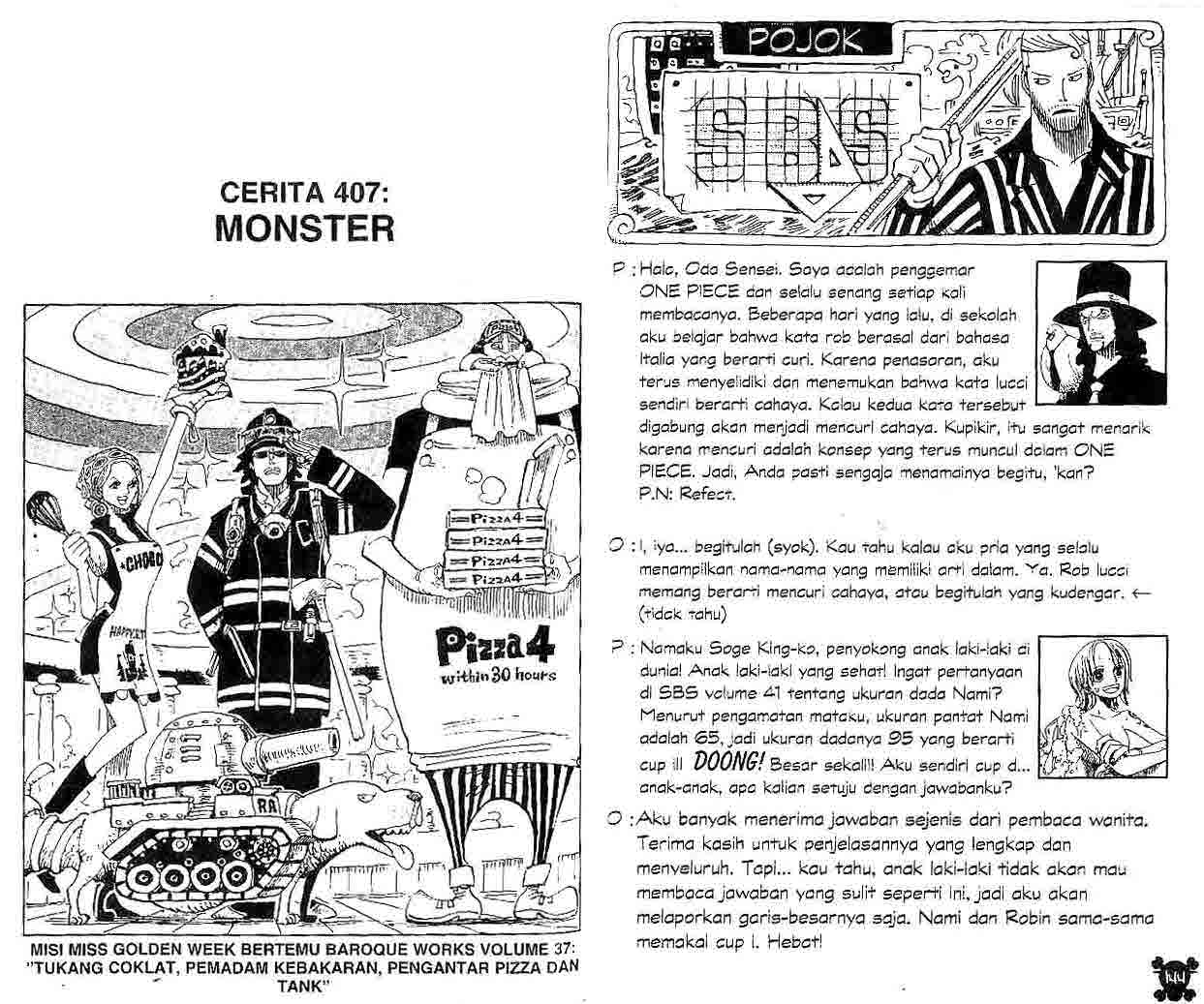 One Piece Chapter 407