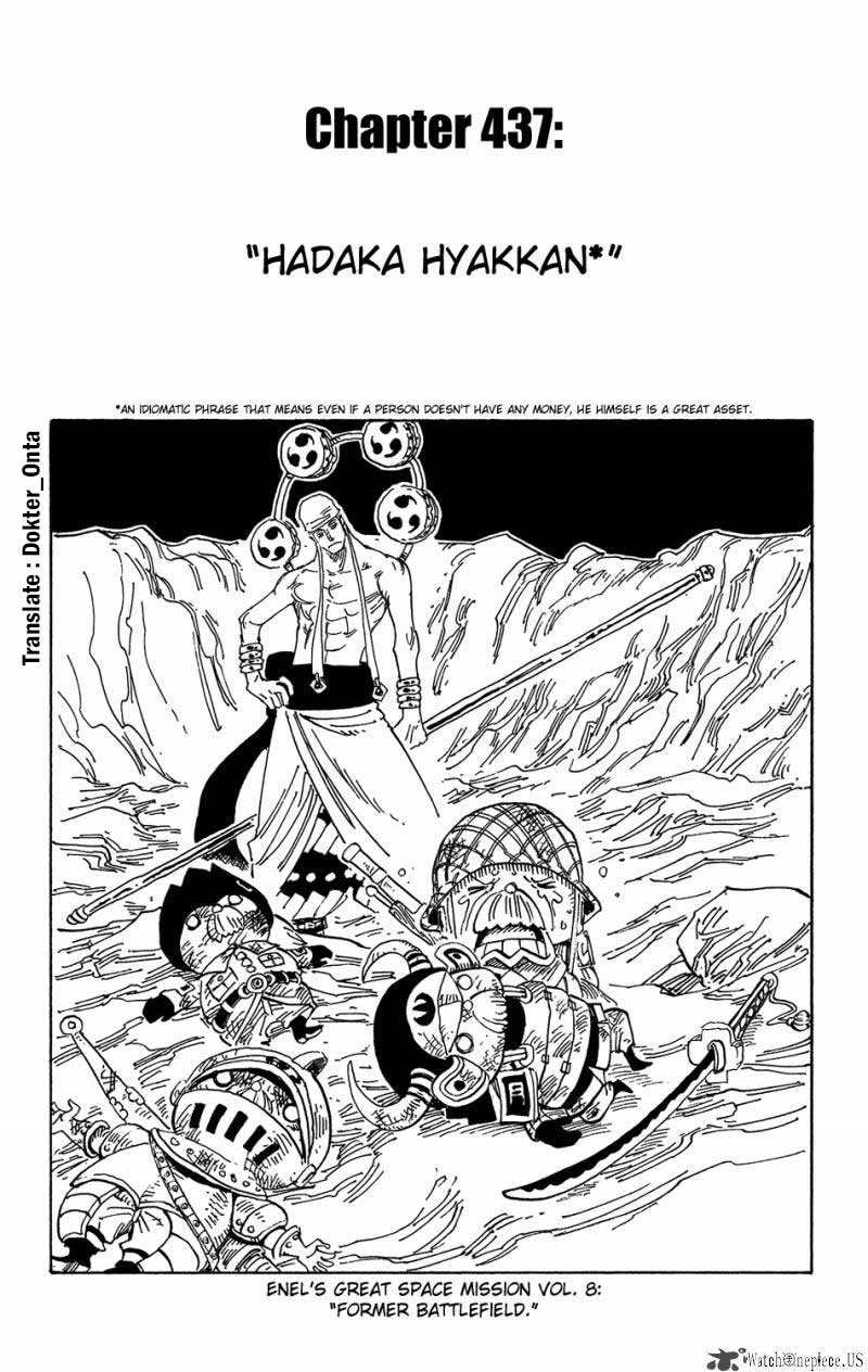 One Piece Chapter 437