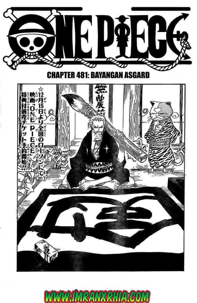 One Piece Chapter 481