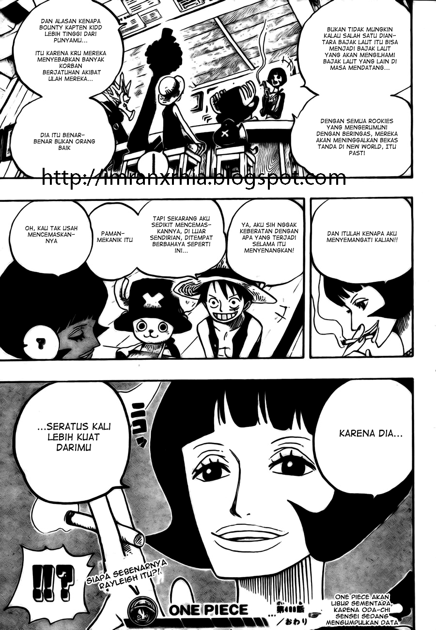 One Piece Chapter 498