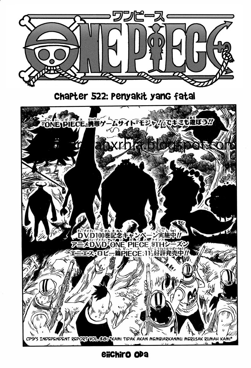 One Piece Chapter 522