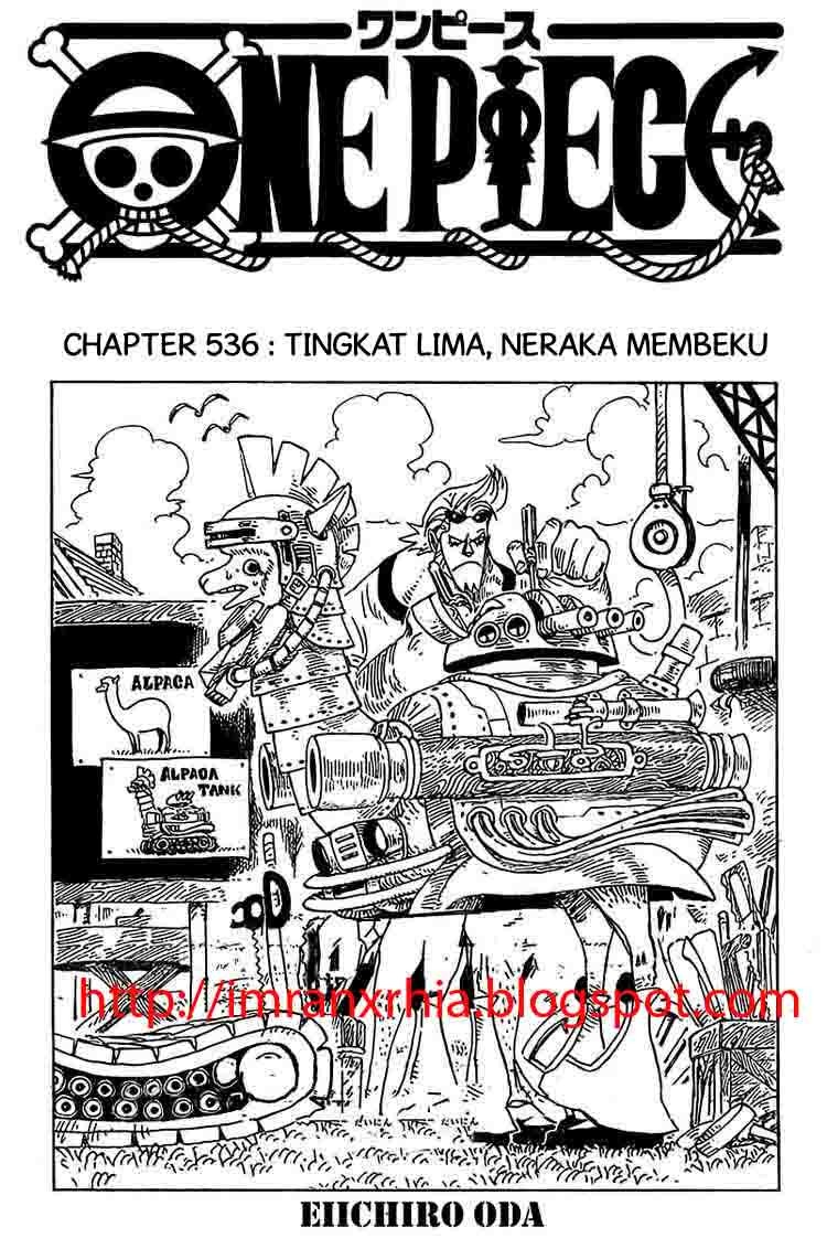 One Piece Chapter 536