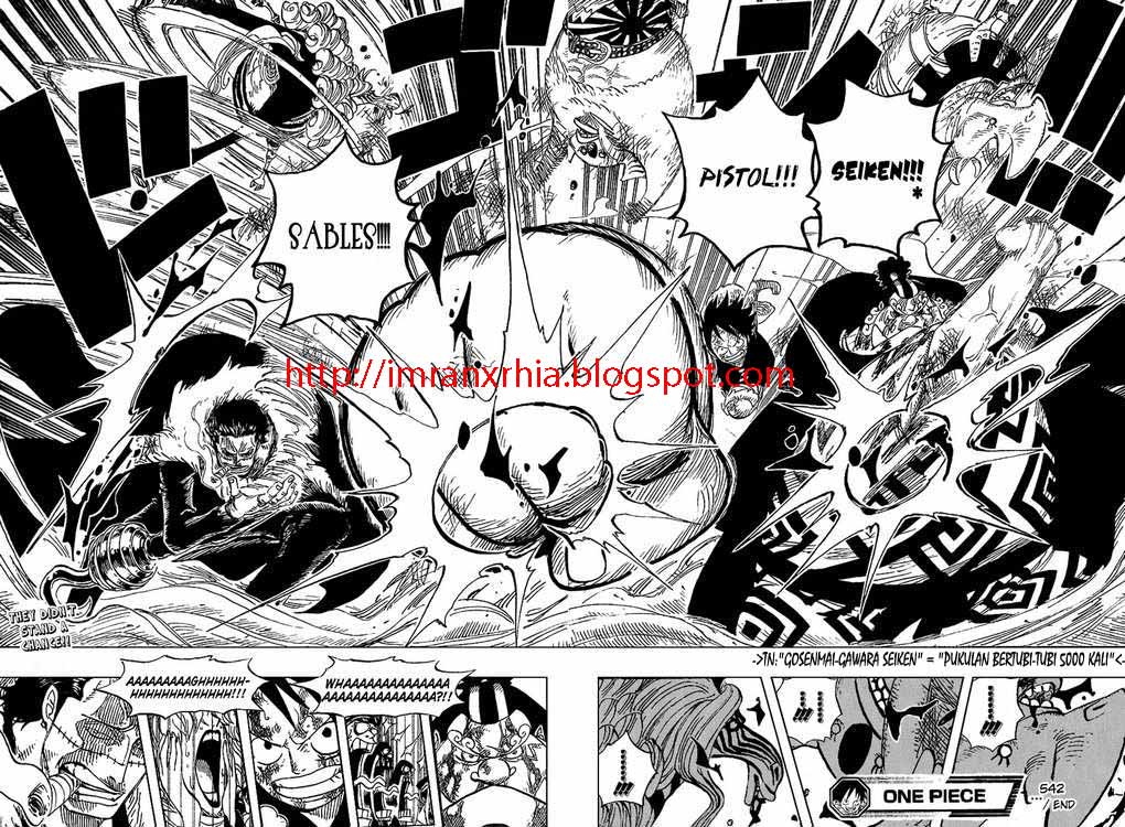 One Piece Chapter 542