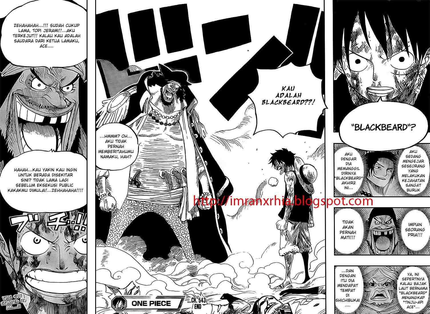 One Piece Chapter 543