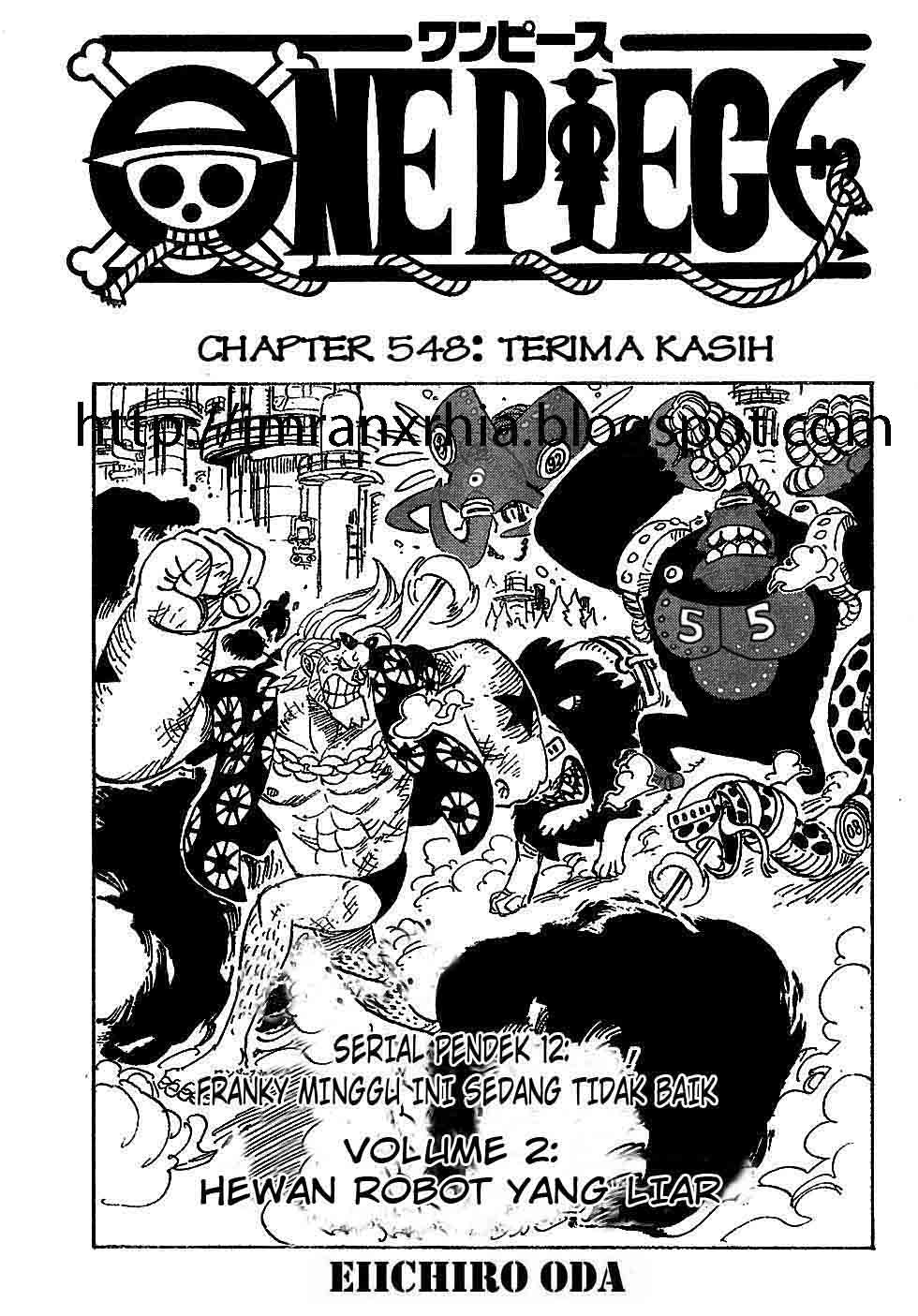 One Piece Chapter 548