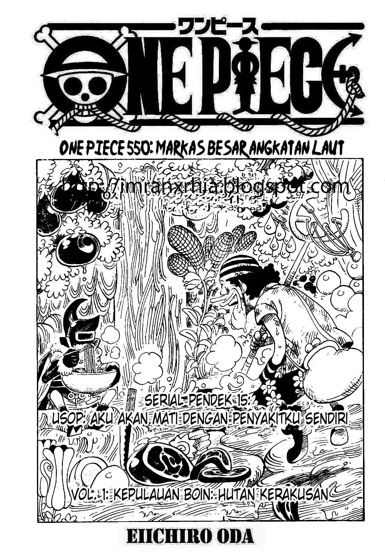 One Piece Chapter 550