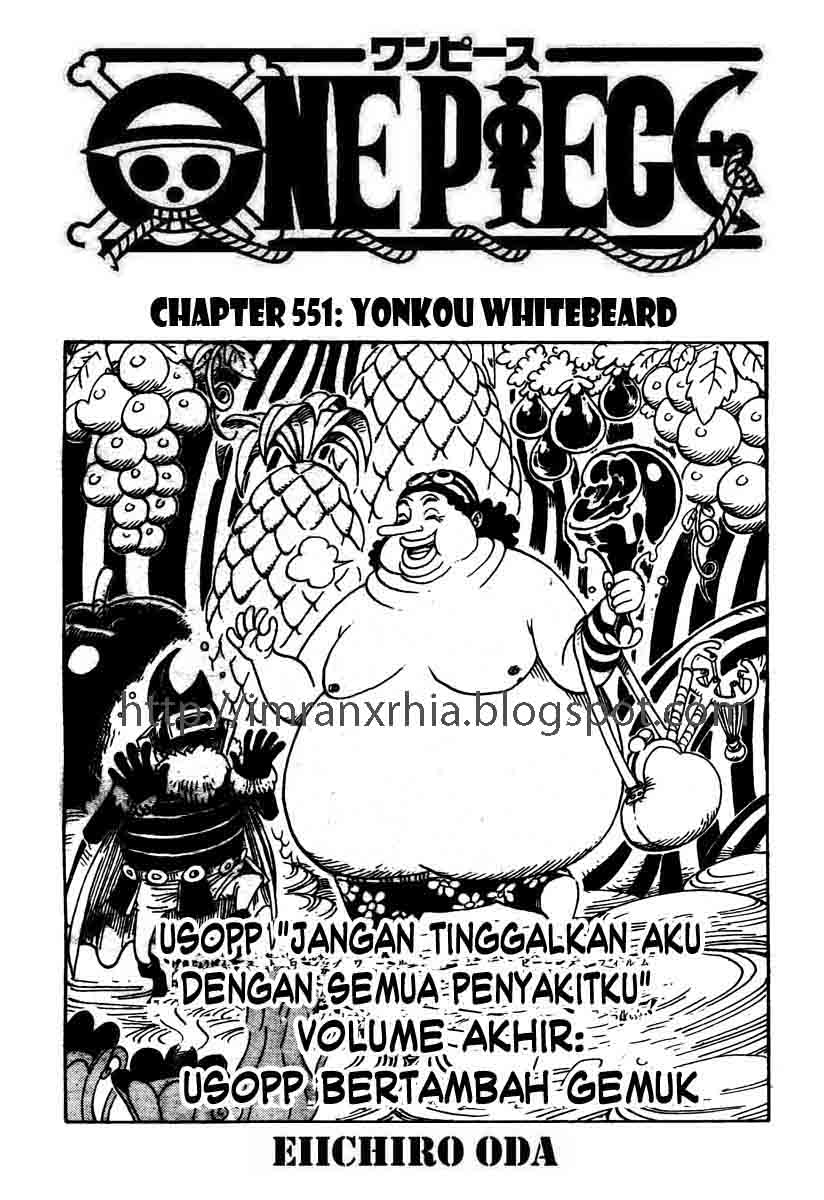 One Piece Chapter 551