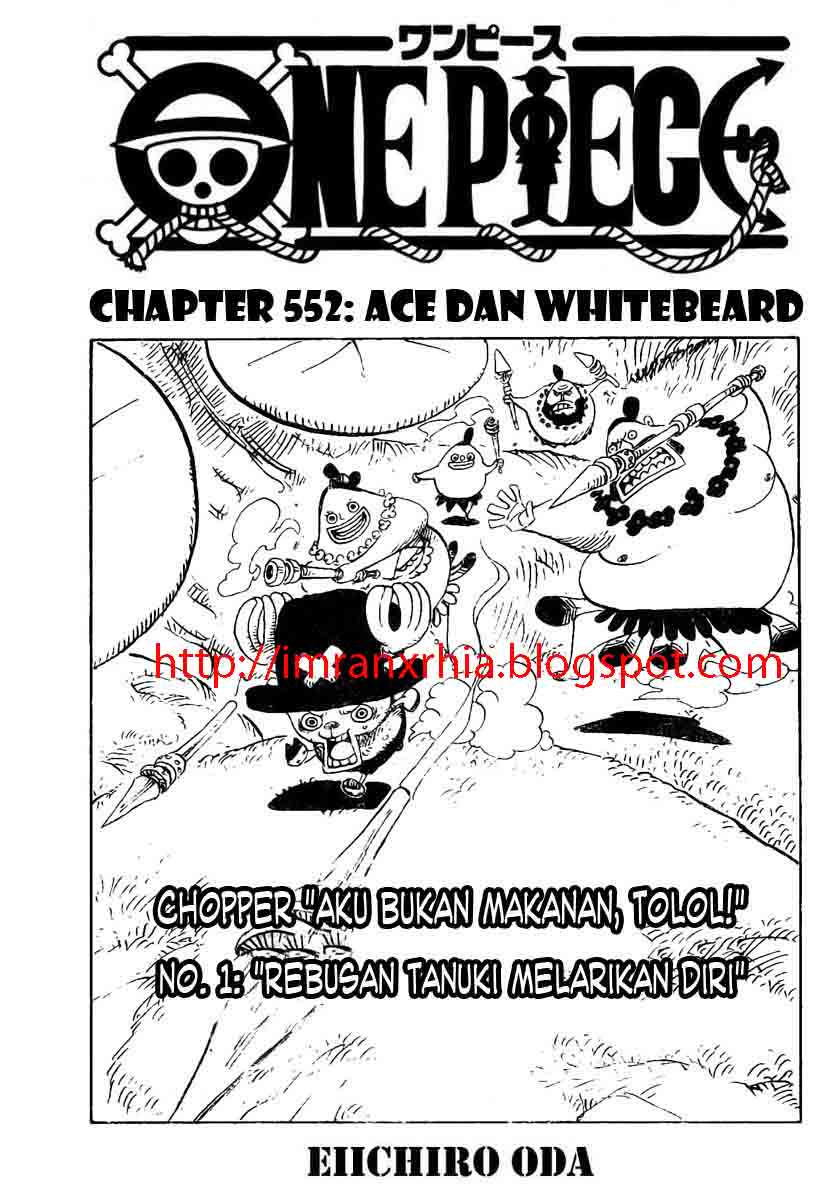 One Piece Chapter 552