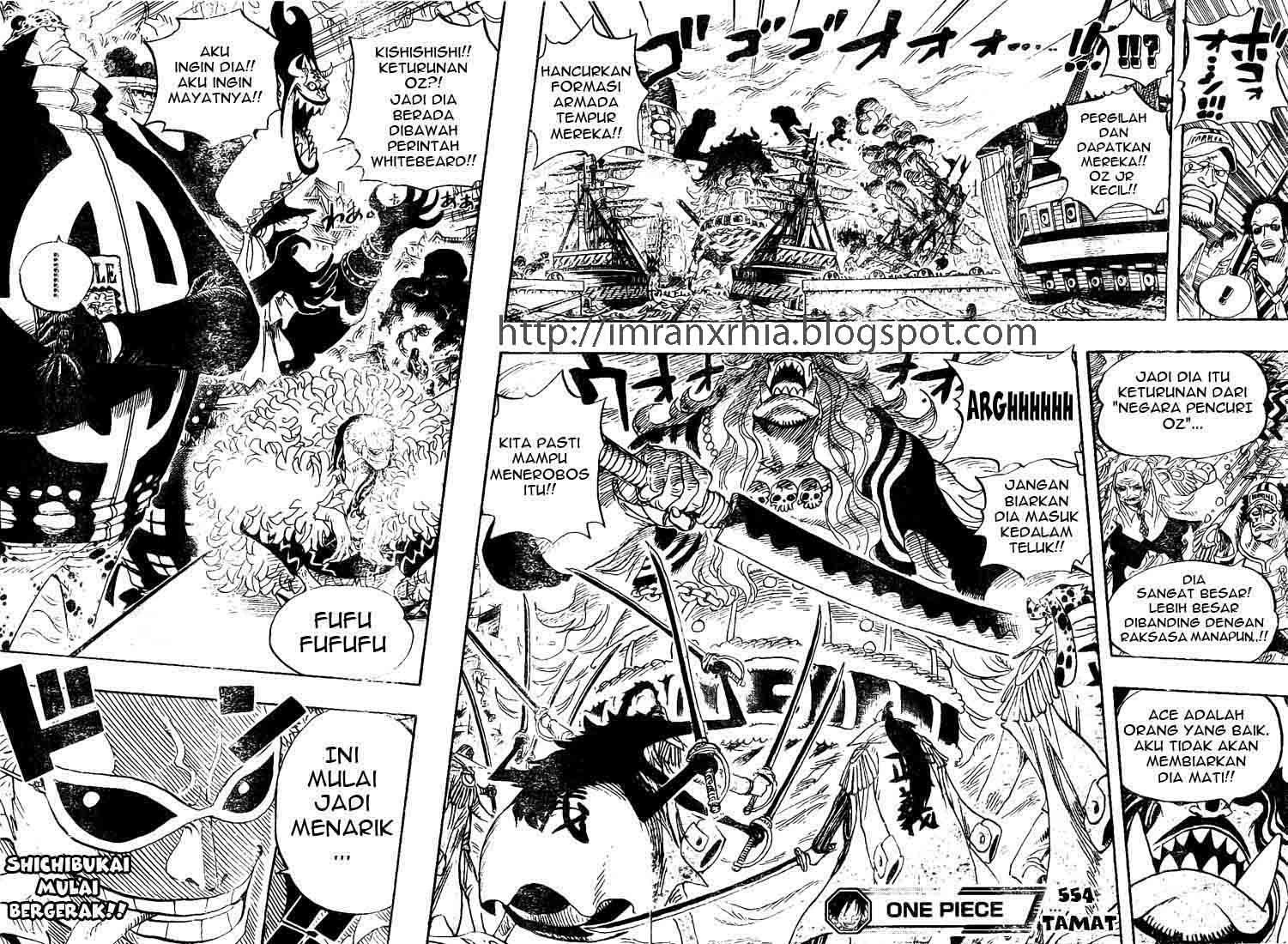 One Piece Chapter 554