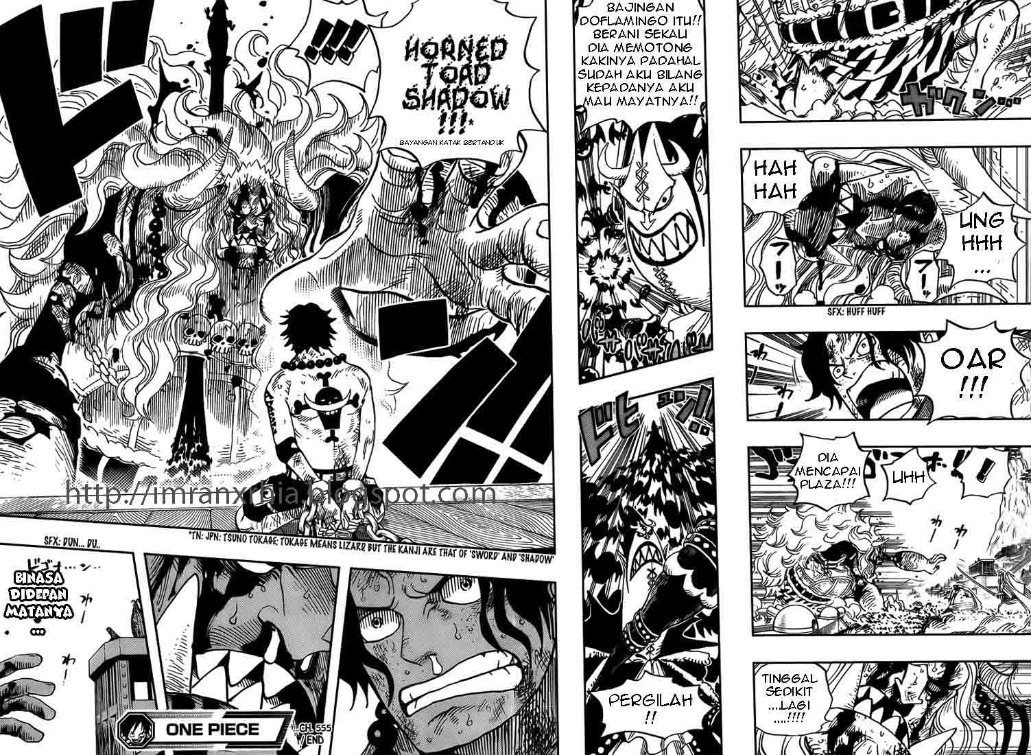 One Piece Chapter 555