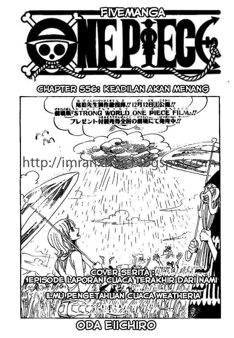 One Piece Chapter 556