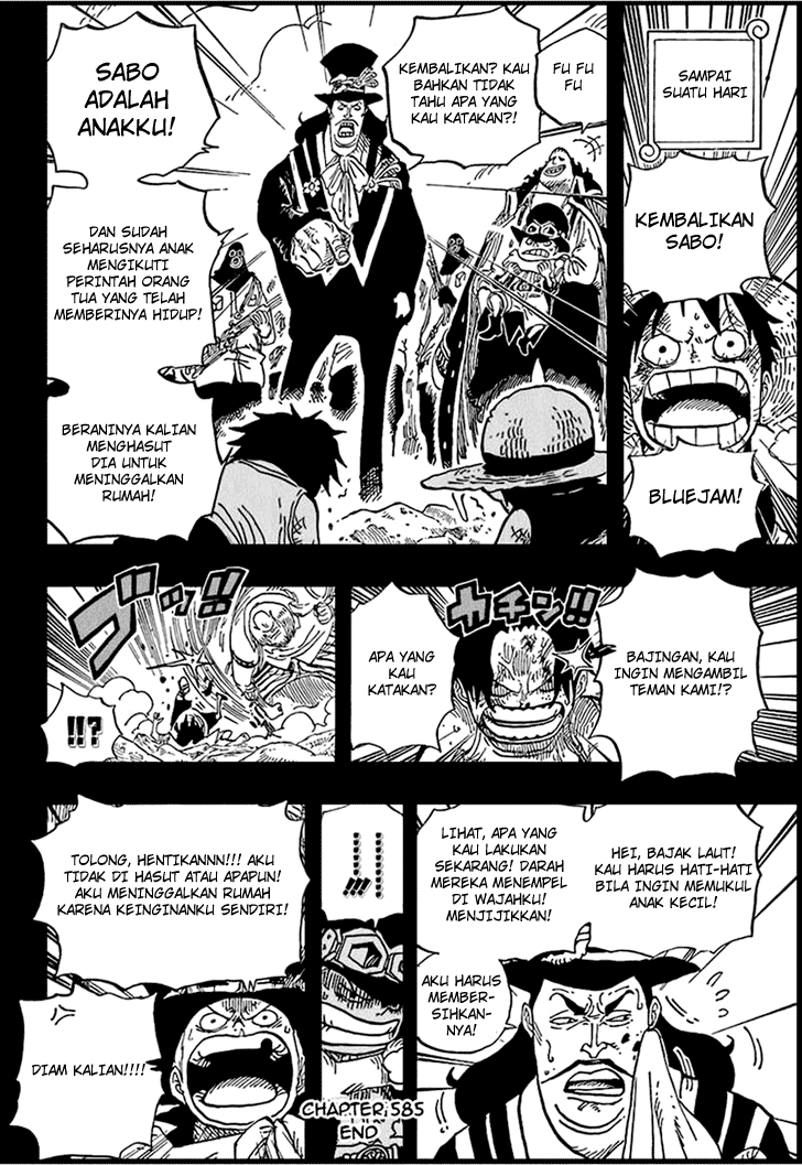 One Piece Chapter 585