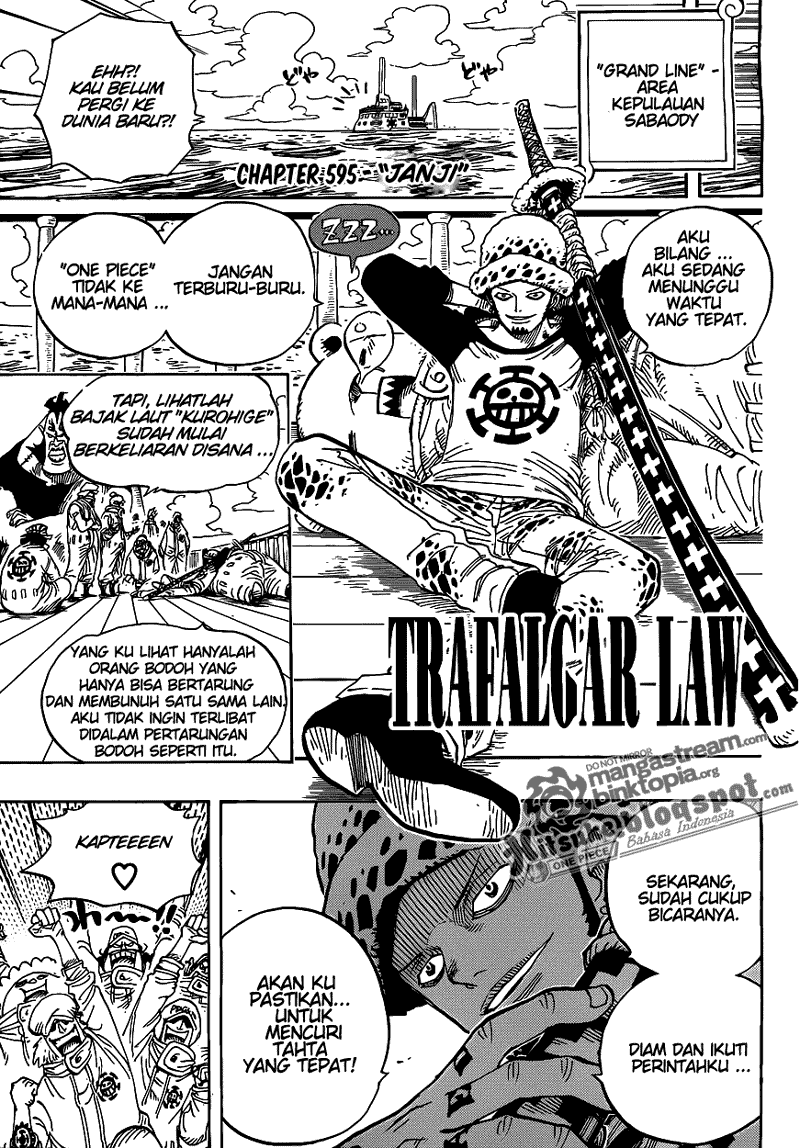 One Piece Chapter 595