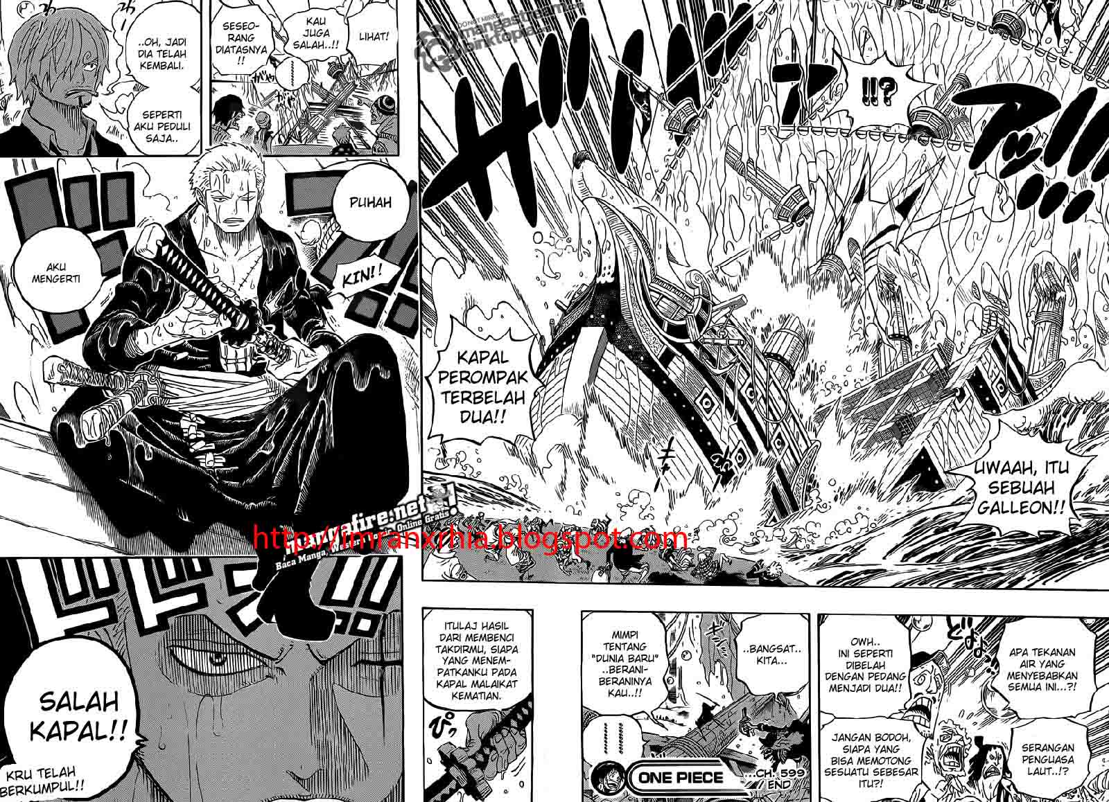 One Piece Chapter 599