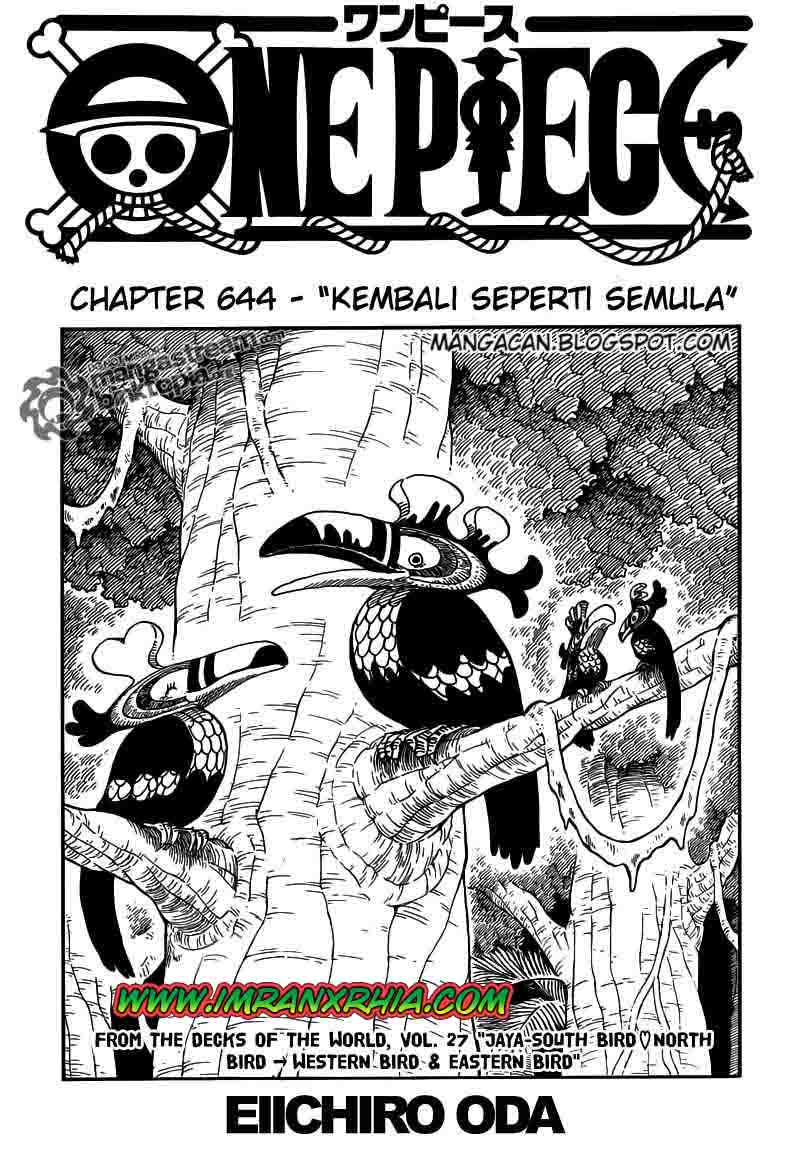 One Piece Chapter 644