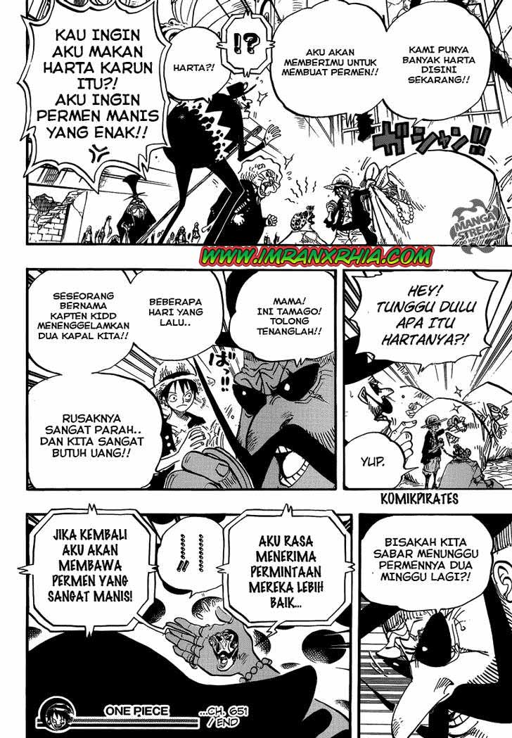 One Piece Chapter 651