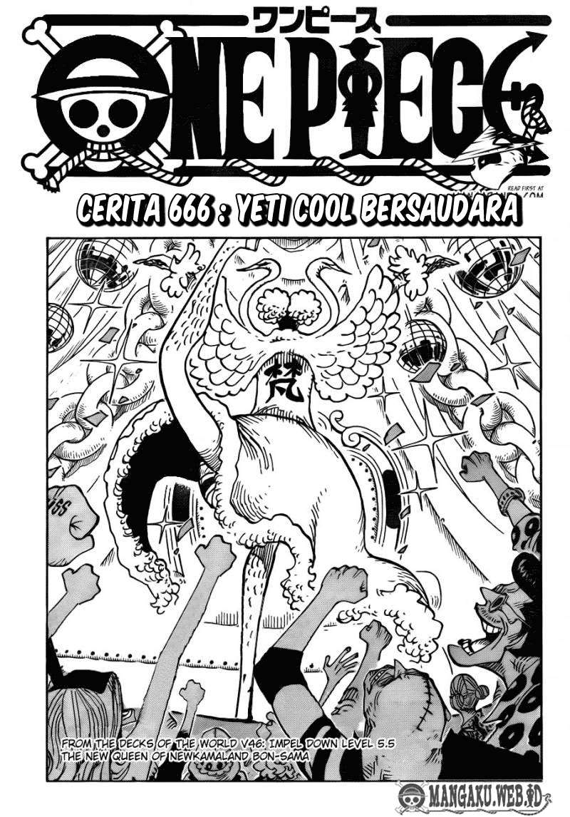 One Piece Chapter 666