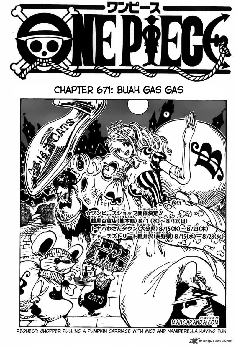 One Piece Chapter 671