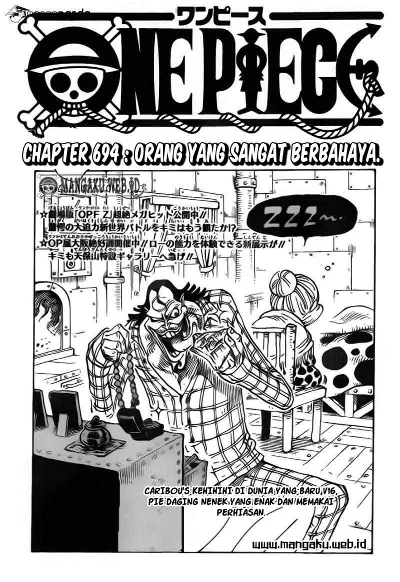 One Piece Chapter 694