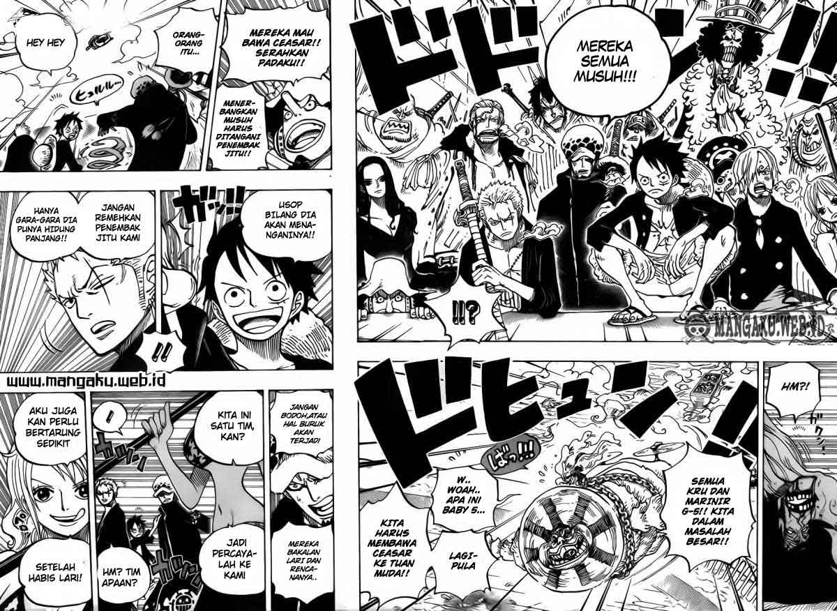 One Piece Chapter 695