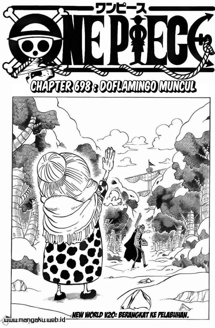 One Piece Chapter 698