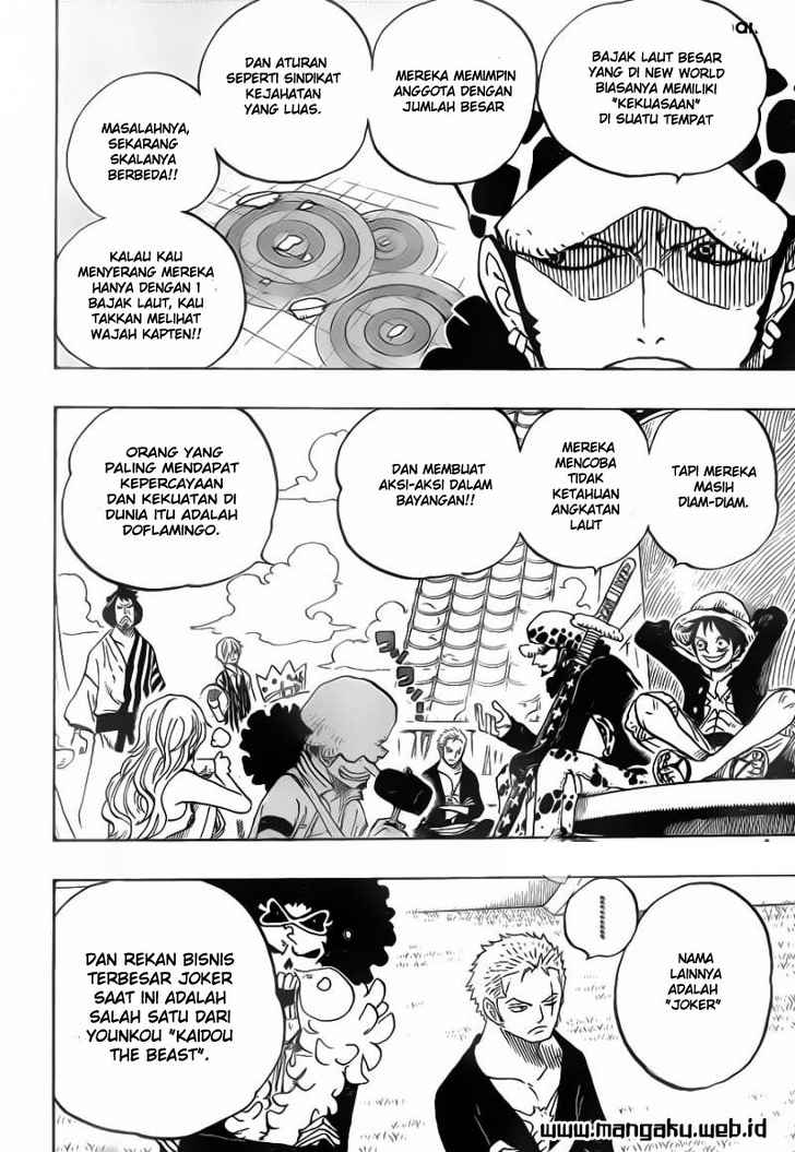 One Piece Chapter 698