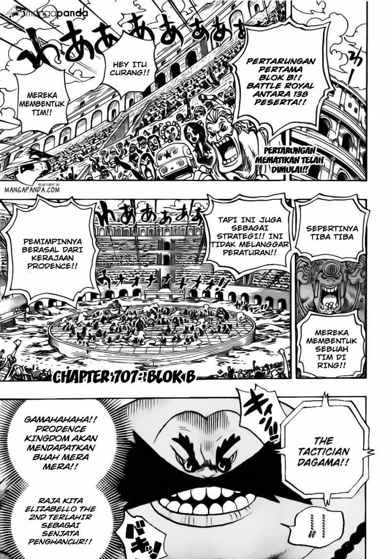 One Piece Chapter 707