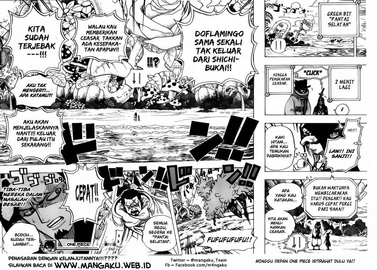 One Piece Chapter 711