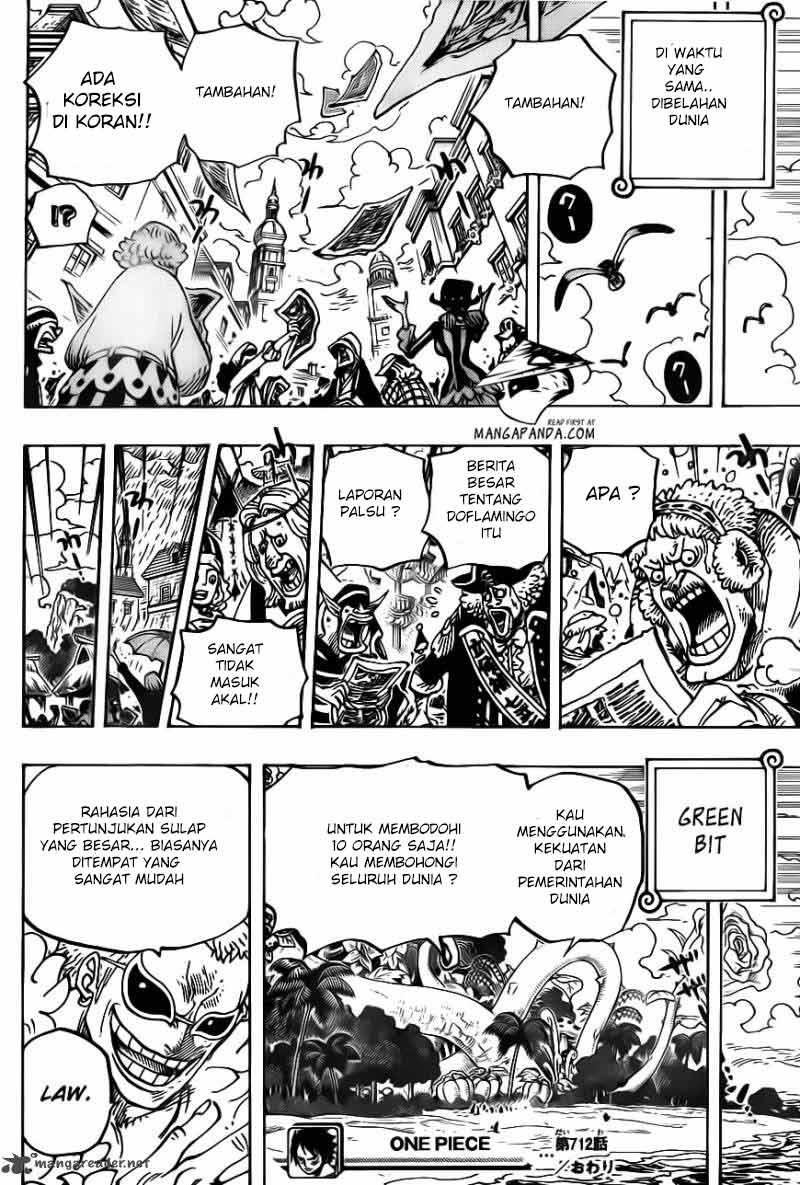 One Piece Chapter 712