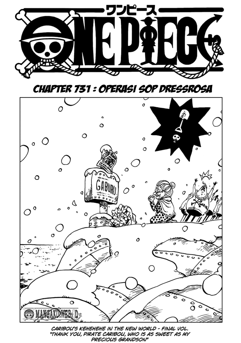 One Piece Chapter 731